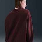Sudadera oversized de cuello redondo para mujer Nike Sportswear Phoenix Fleece