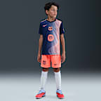 FC Barcelona Academy Pro Third Big Kids' Nike Dri-FIT Soccer Pre-Match Top