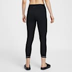 Nike One Rib Women's High-Waisted 7/8 Leggings