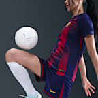 F.C. Barcelona 2025/26 Stadium Home Women's Nike Dri-FIT Football Replica Shorts