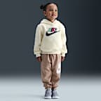 Sudadera con gorro sin cierre infantil Nike Wild Warmth