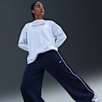 Pants deportivos de tiro medio y pierna amplia para mujer Nike Sportswear