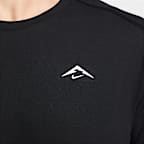 Kortærmet Nike Solar Chase Dri-FIT ADV-løbetrøje til mænd