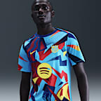 Maglia da calcio pre-partita FC Barcelona Academy Pro Fourth Nike Dri-FIT – Uomo