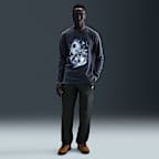 Playera de básquetbol de manga larga para hombre Nike