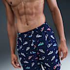 Nike Swim Breaker Men's 7" Brief-Lined Volley Short