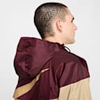 Chamarra forrada de tejido Woven para hombre Nike Windrunner