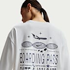 ナイキ スポーツウェア ウィメンズ オーバーサイズド ロングスリーブ Tシャツ