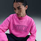 나이키 스포츠웨어 피닉스 플리스 여성 모크넥 스웻셔츠