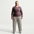 Nike Sportswear Chill Knit Women's Tight Long-Sleeve Ribbed Top (Plus Size)