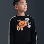 Conjunto de pants de 2 piezas de tejido Fleece para niños talla pequeña Nike