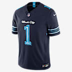 Cameron Ward Tennessee Titans Rivalries Collection Men's Nike Dri-FIT NFL Limited Jersey - College Navy