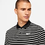 Polo de golf a rayas para hombre Nike Dri-FIT Victory