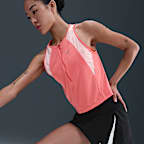 나이키 원 스우시 여성 드라이 핏 미드라이즈 루즈 3인치 브리프 라인드 러닝 쇼츠