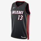 Miami Heat Icon Edition 2022/23 Men's Nike Dri-FIT NBA Swingman Jersey - Black