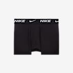 Βαμβακερό μποξεράκι Nike Everyday με στάμπα για μεγάλα παιδιά (συσκευασία τριών τεμαχίων)