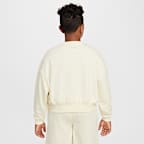 ナイキ スポーツウェア クラブ ガールズ フレンチテリー クルーネック スウェットシャツ