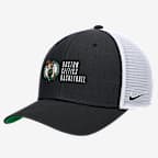 Boston Celtics 2024/25 Rise Icon Edition Nike NBA Trucker Cap - Black