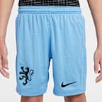 Netherlands 2025/26 Stadium Away Older Kids' Nike Dri-FIT Football Replica Shorts