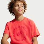 Playera para niños talla grande Nike Sportswear