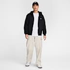 나이키 SB 풀집 플리스 스케이트보딩 후디