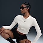Nike Sportswear Chill Knit Women's Slim Long-Sleeve Cropped Top