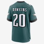 Brian Dawkins Philadelphia Eagles Men's Nike NFL Game Jersey