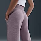 Nike Sportswear Phoenix Fleece Women's High-Waisted Wide-Leg Logo Pants