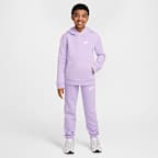 ナイキ スポーツウェア クラブ ジュニア プルオーバー パーカー