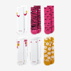 Nike Everyday Plus Cushioned Kids' Crew Socks (6 Pairs)