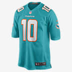 NFL Miami Dolphins (Tyreek Hill) Men's Game Football Jersey - Aqua