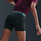 Nike Pro Big Kids' (Girls') Dri-FIT 3" Shorts with Shine Accents