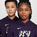 Kylian Mbappé Club Fleece Older Kids' Football Hoodie