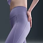 Nike Universa Women's High-Waisted Full-Length Leggings with No Front Seam