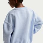 Dvoudílná flísová souprava Nike Essentials s mikinou s kulatým výstřihem pro malé děti