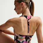 Tankini de cuello cuadrado para mujer Natación Nike