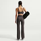 Nike Zenvy Women's High-Waisted Flared Leggings with No Front Seam