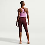 Camiseta de tirantes con bra deportivo de baja sujeción para mujer Nike Zenvy