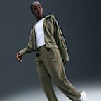 Pantaloni in fleece a vita media Therma-FIT Nike One – Donna