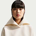 Nike Pregame Fleece túlméretezett, kapucnis, belebújós női pulóver