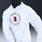 NikeCourt Heritage Men's Dri-FIT French Terry Tennis Pullover Hoodie