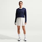 Nike Women's V-Neck Long-Sleeve Golf Top