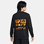 Nike Men's Dri-FIT Fleece Long-Sleeve Fitness Crew