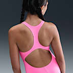 Traje de baño de una pieza con espalda deportiva para niña talla grande Nike Swim Effortless Essential
