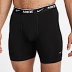Nike Dri-FIT Essential Cotton Stretch Men's Boxer Briefs (3-Pack)