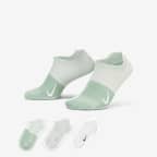 ถุงเท้าเทรนนิ่งผู้หญิงแบบซ่อน Nike Everyday Plus Lightweight (3 คู่) - หลายสี