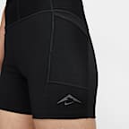 ナイキ トレイル ウィメンズ Dri-FIT ハイウエスト 10cm タイト ランニングショートパンツ