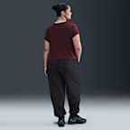 Joggers de tiro medio holgados con protección contra los rayos UV para mujer Nike Sportswear Classic Wovens (Talla grande)
