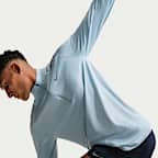 Camisola de running Dri-FIT com fecho a 1/4 Nike Stride para homem