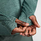 Nike Camiseta de running Dri-FIT con media cremallera - Hombre